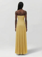 Vestido Longo Sol Dourado