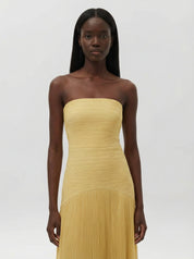Vestido Longo Sol Dourado