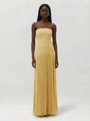 Vestido Longo Sol Dourado