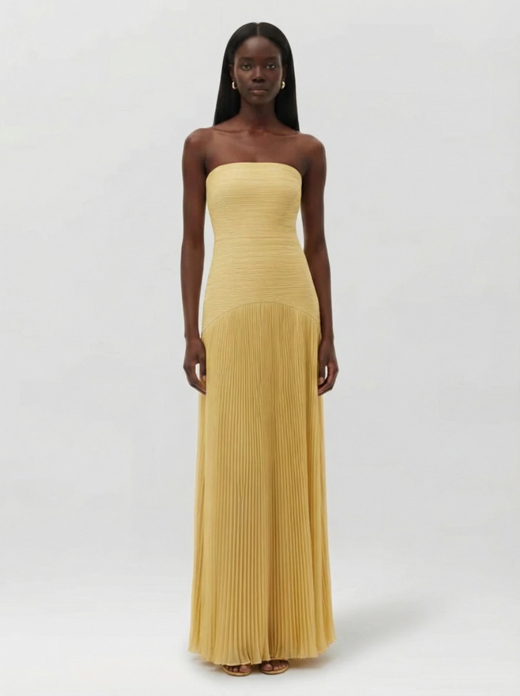 Vestido Longo Sol Dourado