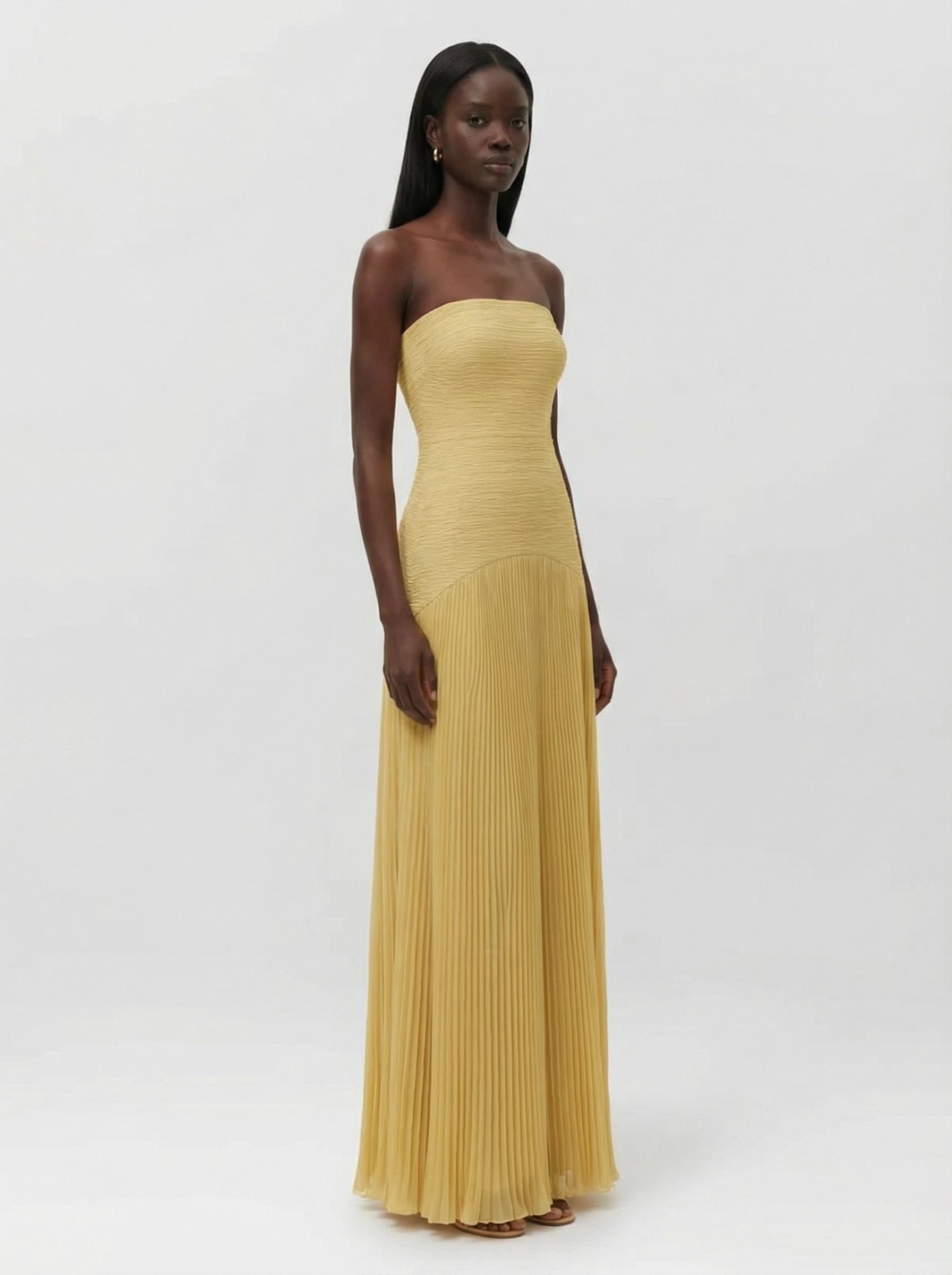 Vestido Longo Sol Dourado