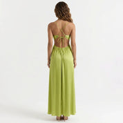 Vestido Longo Verde Aurora