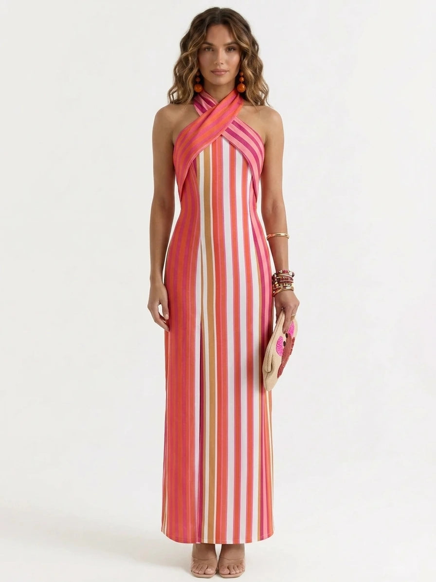 Vestido Midi Trama Solar