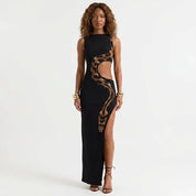Vestido Longo Noite Serpente