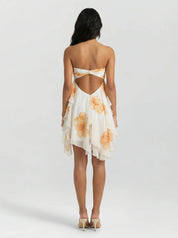 Vestido Curto Flor do Sol