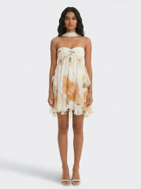 Vestido Curto Flor do Sol