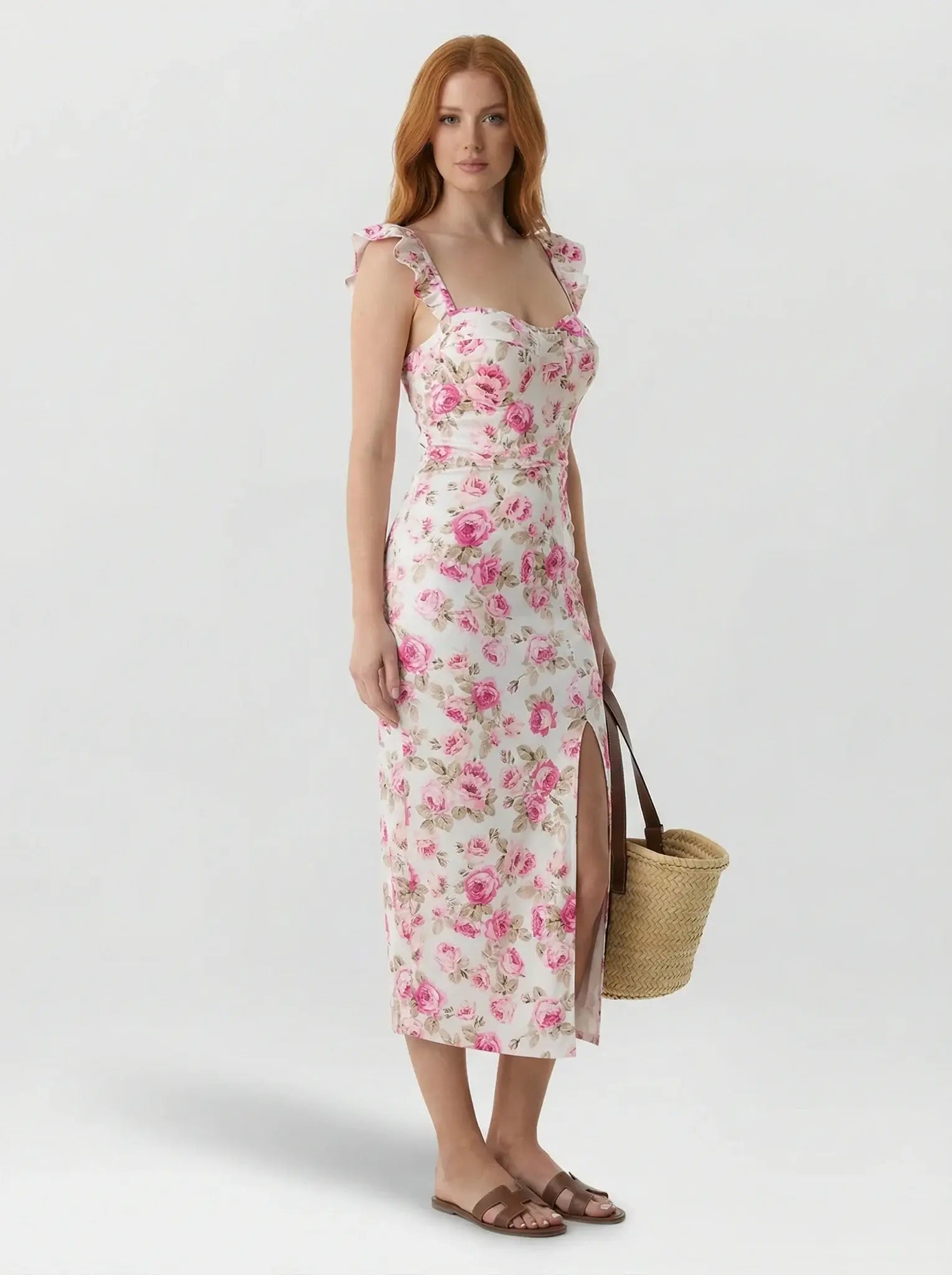 Vestido Midi Ramos