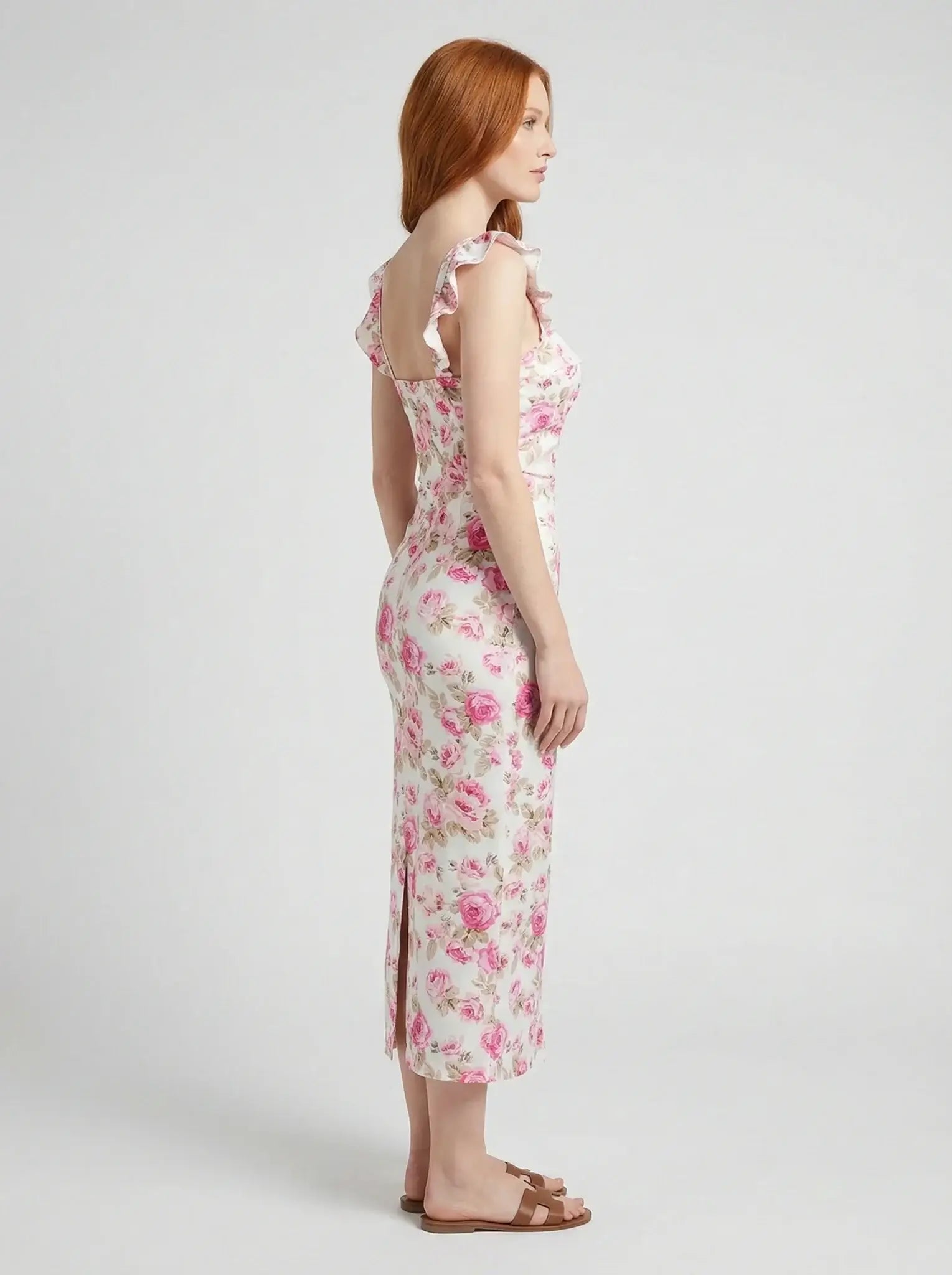 Vestido Midi Ramos